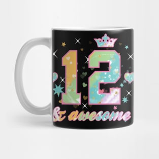 12th Birthday 12 & Awesome Girls Mug